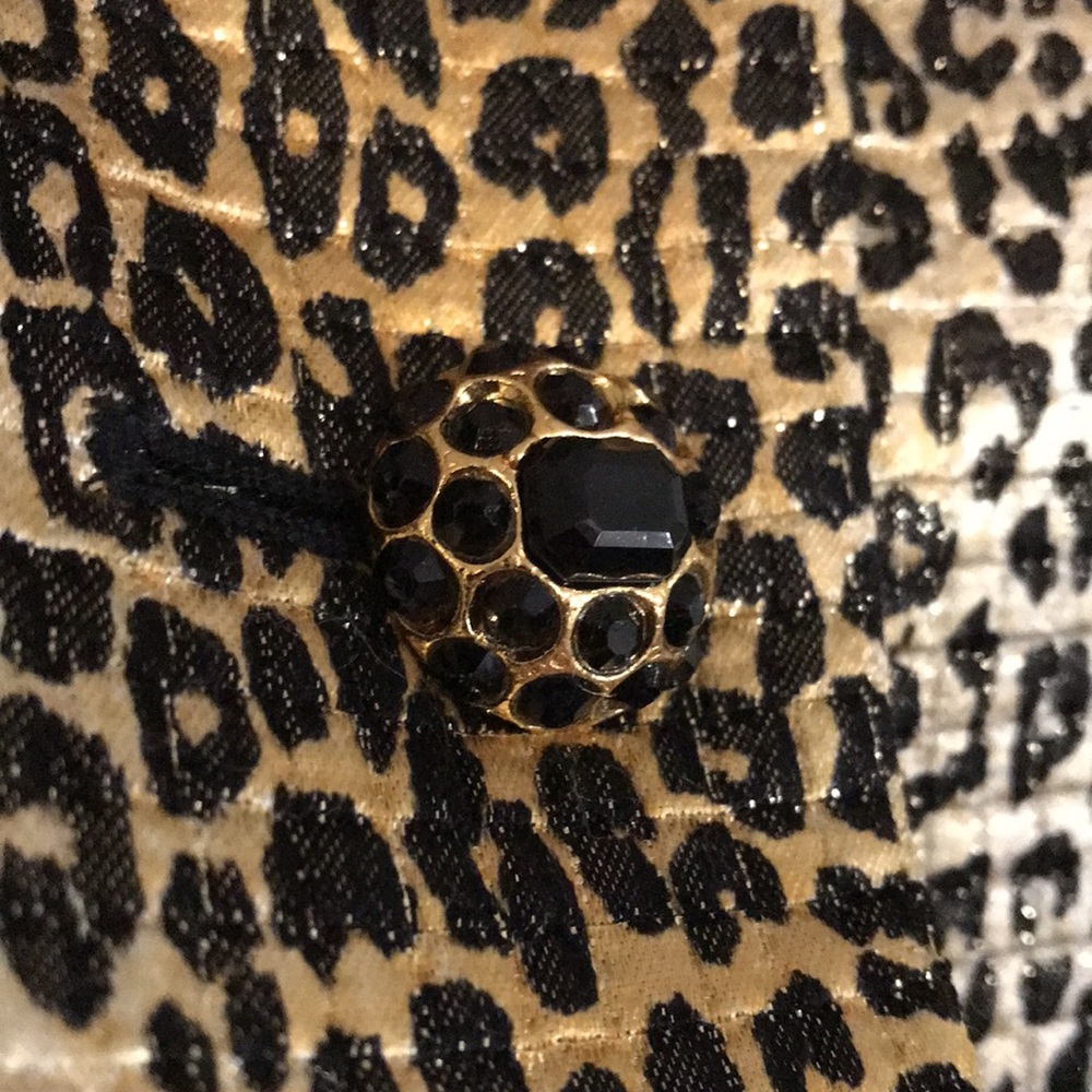 Vintage Albert Nipon Evening Animal Print Blazer - image 3